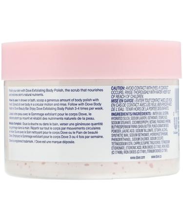 Dove Exfoliating Body Polish with Pomegranate Seeds & Shea Butter - 10.5 oz - Buy Online on SooperMarket.com