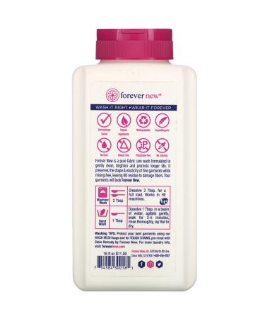 Forever New Fabric Care Wash Liquid Original 16 fl oz - Gentle & Effective Textile Cleaner - Buy Online on SooperMarket.com