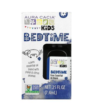Aura Cacia Kids Pure Essential Oil Blend Bedtime 0.25 fl oz (7.4 ml)
