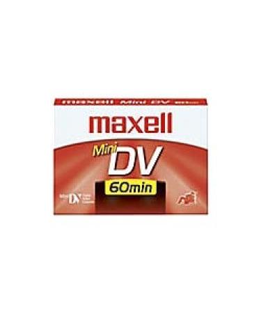Maxell 298022 60 Minute Digital Mini Video Camcorder Tape - 4 Pack