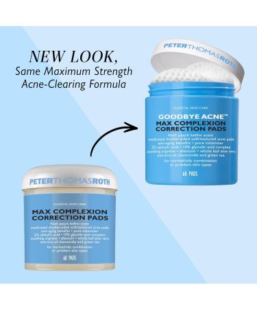 Discover Peter Thomas Roth Max Complexion Correction Pads 60 ct - Elevate Your Style Instantly! - Buy Online on SooperMarket.com