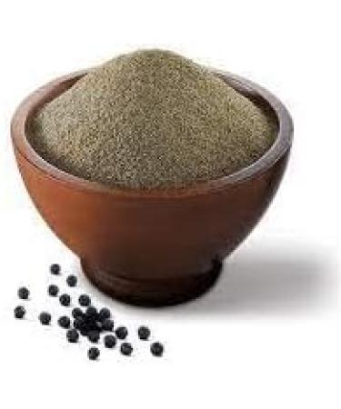 Black Pepper Ground (100g/3.52oz) - Premium Quality Piper Nigrum Powder - Buy Online on SooperMarket.com