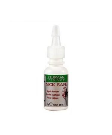 Clubman Nick Safe Styptic Powder 7g (.25oz) Tub | Fast-Acting Skin Relief - Buy Online on SooperMarket.com