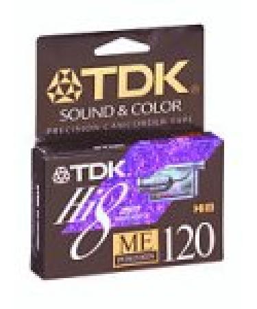 TDK 120-Minute 8MM Metal Evaporated Tape (E6120HMEL)