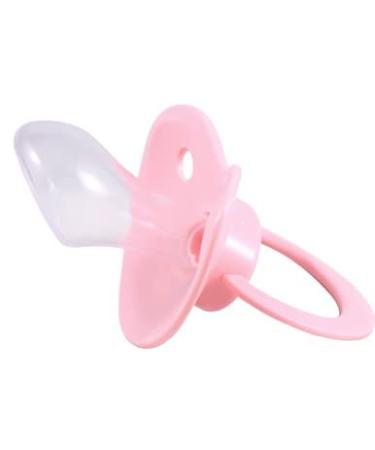 Queen of Cats Pacifier Addict - Fixx - Jumbo Size 10 Orthodontic XXL Adult Pacifier - Pink - Therapeutic Sleep Aid - Buy Online on SooperMarket.com