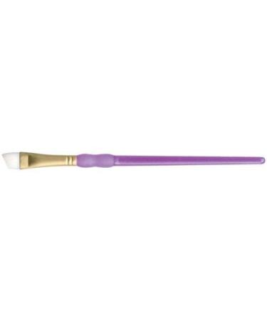 ROYAL BRUSH R9169-3/8 Crafter's Choice Taklon Angular Brush, 3/8-Inch, White