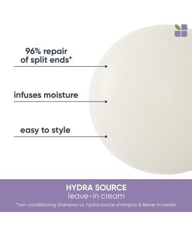 Discover Biolage Hydra Source Daily Leave-In Cream 8.5 oz - Elevate Your Style Instantly! - Buy Online on SooperMarket.com