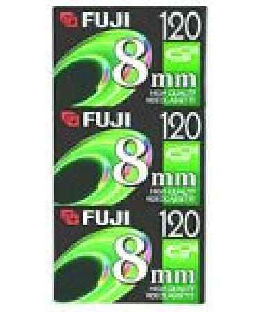 Fuji 3-Pack 120-Minute 8mm Tapes (8MM3PK)