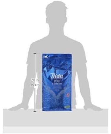 Tilda Pure Original Basmati Rice 10 Kg - Aromatic Extra Long Grain - Ideal for Curries Biryani and Pilaf - Authentic Indian Basmati Rice - Buy Online on SooperMarket.com