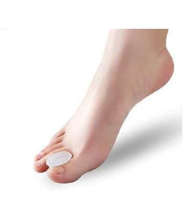 JHGCCL 2PCS Soft Gel Toe Corrector Pads for Hallux Valgus - Toe Straighteners and Protector for Bent Toes - Buy Online on SooperMarket.com