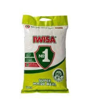 Iwisa Maizemeal 10kg - Savor South African Traditions | Non-GMO Maize | Versatile for Pap Porridge and Baking | Versatile Ingredient | Perfect for Pap Lovers