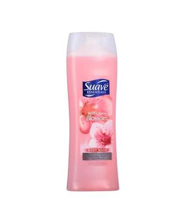 Suave Essentials Wild Cherry Blossom Body Wash 15oz - Pack of 2 | Hydrating Shower Gel - Buy Online on SooperMarket.com