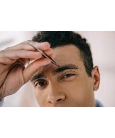 Macs Professional Tweezers Set for Eyebrow Plucking & Ingrown Hair Removal - Stainless Steel Precision Sharp Tips - Black 7343BK - Buy Online on SooperMarket.com