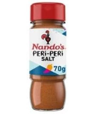 Peri-Peri Salt - 70g & 5 Assorted Multi-Flavours Nando's Sauce 125g (Pack of 6) | Authentic Portuguese Flavors to Spice Up Your Meals | Hot and Spicy Condiments - Buy Online on SooperMarket.com