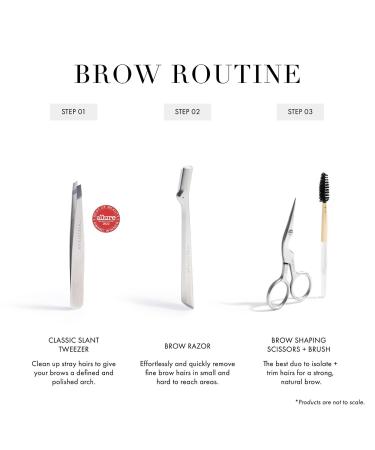 Discover Tweezerman Eyebrow Shaping Scissors and Brush - Elevate Your Style Instantly! - Buy Online on SooperMarket.com
