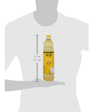 Tanug Sunflower Oil 1L (Pack of 5) | 100% Pure Refined Sunflower Oil Great for Cooking Baking Frying Salads & Sauces - Buy Online on SooperMarket.com