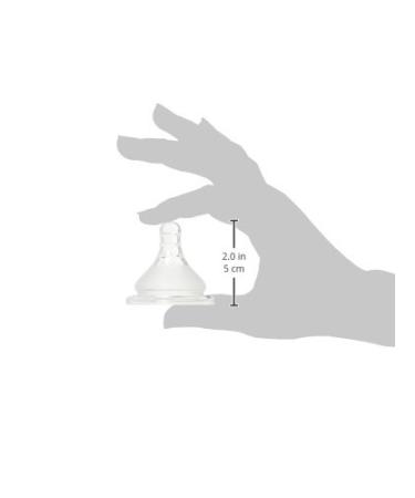 Joovy Boob Stage 1 Nipple: Ultra-Strong Silicone, Mom-Like Bumps, 5 Flow Options - Compatible with Joovy Boob Bottle Line | 1 Count - Buy Online on SooperMarket.com