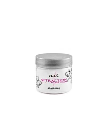 Luxurious acrylic powder for nail modeling in soft and white color special adherence strength flexibility of the acrylic nails-Attraction Powder-Soft White 40g