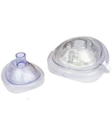 Adult and Infant CPR Mask Combo Kit with Gloves and Alcohol Prep Pads - Tactical Black (2 Count) - Buy Online on SooperMarket.com