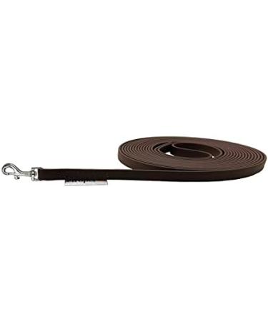 Buy Towline Biothane Dog Leash for Small Dogs - Durable No Hand Loop Various Lengths (3m 5m 10m 15m) - Brown - Buy Online on SooperMarket.com