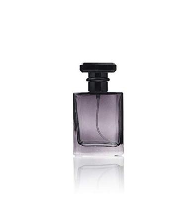 Z nitude Glassworks 50ml Rectangular Empty Glass Perfume Spray Bottle - Transparent Grey - Best for Travel & Essential Oils - Buy Online on SooperMarket.com