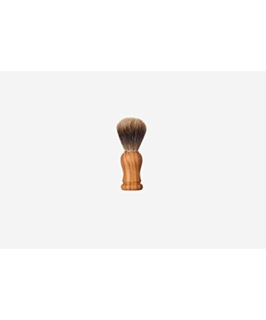 Shaving brush shaving care olive wood badger hair baroque