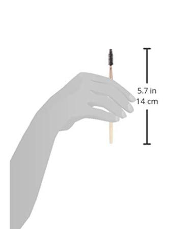 Jane Iredale Deluxe Spoolie Brush - Rose Gold | High-Quality Makeup Tool - Buy Online on SooperMarket.com