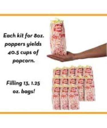 JOLLY TIME All-in-One Popcorn Kit with Kernels, Oil, and Salt for Movie Theater or Air Popper Machines (24 Pack, 8oz Kettle) - 10.5 oz (Pack of 24) - Buy Online on SooperMarket.com