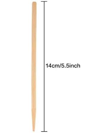 100 Pack SATINIOR Heavy Duty Wood Stylus Tools for Scratch Art - Wooden Scratch Art Sticks - Buy Online on SooperMarket.com