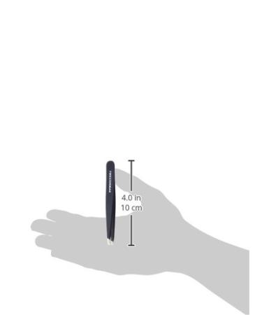 Tweezerman Black Stainless Steel Slant Tweezer - Buy Online on SooperMarket.com
