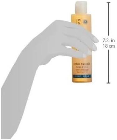Kaeso Citrus Mango Foot Soak 195ml - Relax and Refresh Your Feet - Buy Online on SooperMarket.com