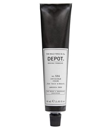 DEPOT Nr. 506 INVISIBLE COLOR semi-permanent color cream for beard and mustache 60 ml