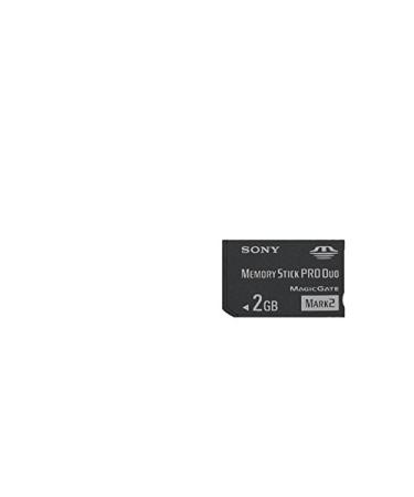 Sony 2 GB Memory Stick PRO Duo Flash Memory Card MSMT2G