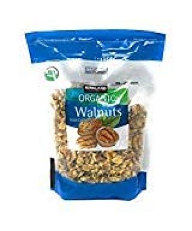 Kirkland Organic Walnuts - 1.7lb - PACK OF 2 walnut 1.7 Pound (Pack of 2)