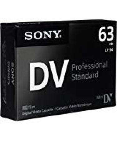 Sony DVM63PS MiniDV 63min Professional Standard - 10 Pack