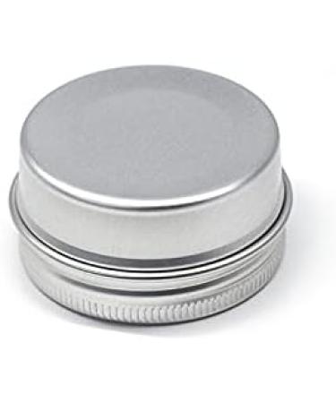 Buy 12-Piece Silver Aluminum Screw Cap Candle Boxes - 30ml Round Containers with Stickers | CREMEDOSE COSMETICS - Buy Online on SooperMarket.com