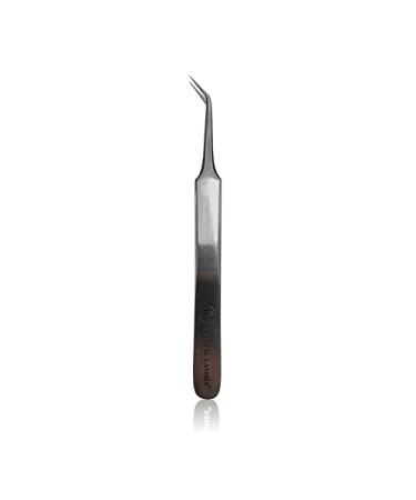 Crystal Eyelash Tweezers Model 12 for Silver Balls
