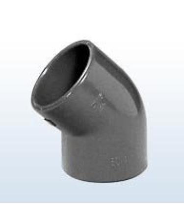 Angle 45 50 mm from PVC