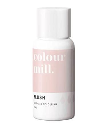 COLOUR MILL Oil Based Food Colouring 20ml Colours all Icings Chocolate Dough and more (Blush)