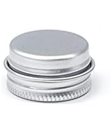 Basic Packing 12pcs 5ml Silver Empty Round Aluminum Screw Cap Containers - Aluminum Dose Boxes for Cosmetics - 20mm Stickers Included - Buy Online on SooperMarket.com