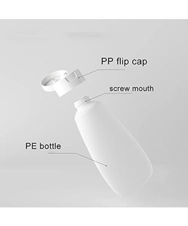 6Pcs 150ml/5oz Clear Plastic Empty Refillable Cosmetic Soft Tubes Squeeze Travel Bottle with Flip Cap Makeup Sample Container Dispenser for Facial Cleanser Shampoo Body Hand Lotion Shower Gel - Buy Online on SooperMarket.com