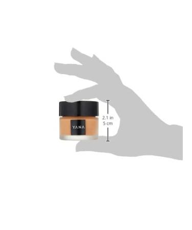 Yana Medium Dark Shade Matte Liquid Foundation 1.35 oz - Long-Wear Formula for Oily/Combination Skin - Suitable for Brown/Tanned Skin - Buy Online on SooperMarket.com