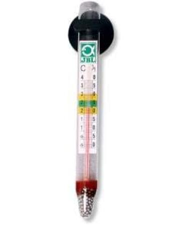 JBL Digital Aquarium Thermometer - 1 Pack with Suction Cup | Accurate Temperature Measurement for Fish Tanks & Aquariums - Buy Online on SooperMarket.com