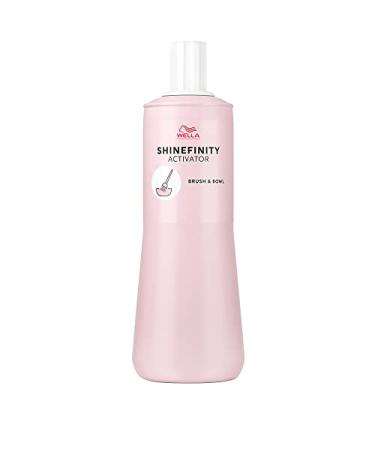 Buy Wella Professionals Shinefinity 09/61 Cool Iced Platinum & Glaze Activator Brush Bowl 2% - 60ml + 1000ml Pack | International Shipping Available - Buy Online on SooperMarket.com
