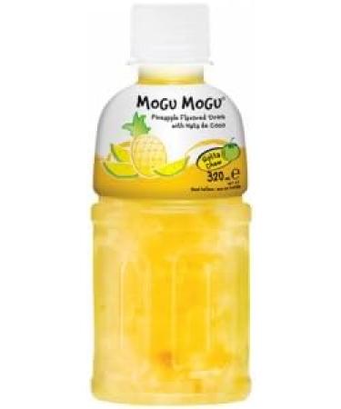 Mogu Mogu Fruit Juice Drink with Nata De Coco Gotta Chew 320ml (12 Bottles Random 6 Flavours) HALAL - Buy Online on SooperMarket.com