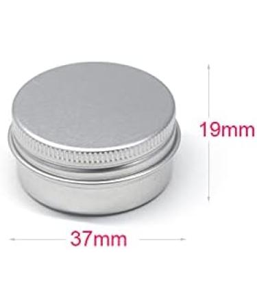 Buy 24-Piece Silver Aluminum Screw Can Set - 10ml Cosmetic & Candle Storage | Durable & Versatile Aluminum Cans for International Shipping - Buy Online on SooperMarket.com