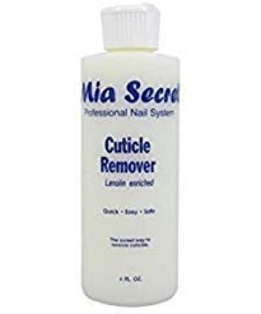 Mia Secret Cuticle Softener & Remover - Quick Easy Safe - 6 oz Cuticle Dissolver Cream for Hand or Foot Nails - Removes Cuticles Safely and Softens the Edge - Excellent for Manicures and Pedicures