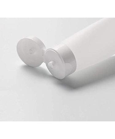 6Pcs 150ml/5oz Clear Plastic Empty Refillable Cosmetic Soft Tubes Squeeze Travel Bottle with Flip Cap Makeup Sample Container Dispenser for Facial Cleanser Shampoo Body Hand Lotion Shower Gel - Buy Online on SooperMarket.com