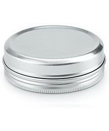Buy 24-Piece 100ml Silver Aluminum Screw Cap Cans | Empty Cream & Candle Boxes | International Shipping - Buy Online on SooperMarket.com