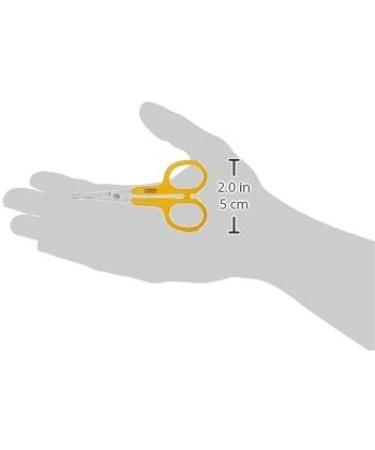 Tamsco 3.5-Inch Safety Scissor - Plastic Handle Stainless Steel - Buy Online on SooperMarket.com